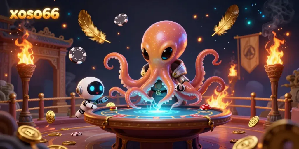 Experience high-stakes poker strategies with xoso66's vibrant casino atmosphere filled with exciting game elements.