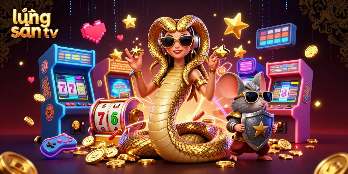 Experience the thrilling action on lương sơn tv with dynamic gaming elements and vibrant illustrations.