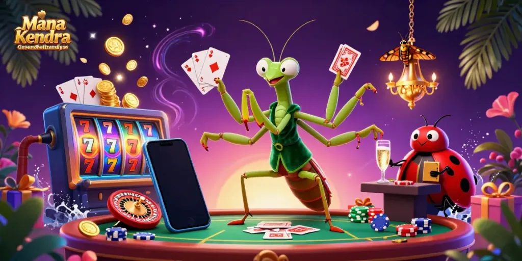 Die Mana Kendra Gesundheitsanalyse fördert Ihre Gesundheit mit einem dynamischen Casino-Setting.