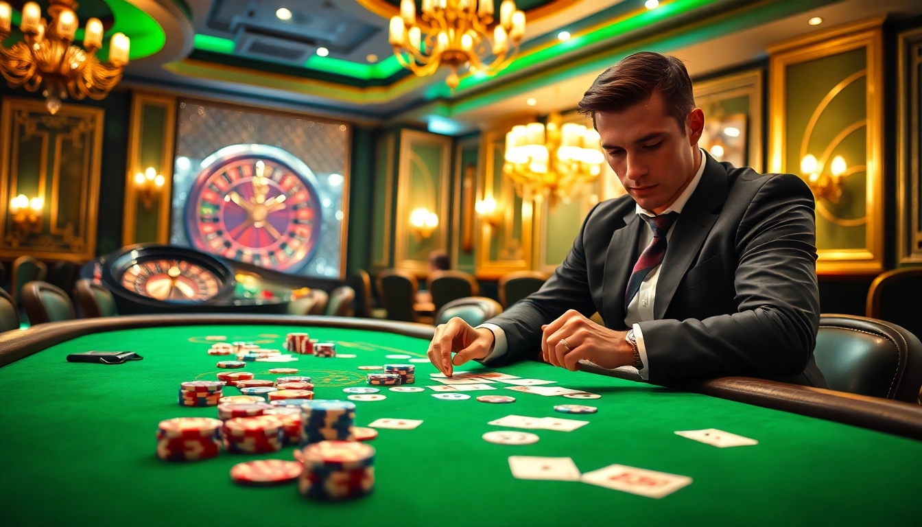 Experience the excitement of high-stakes poker at 79king with vibrant chips and cards.